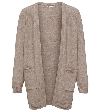 Kids Only Cardigan - Strik - Noos - KogLeSlå - Beige/Melange