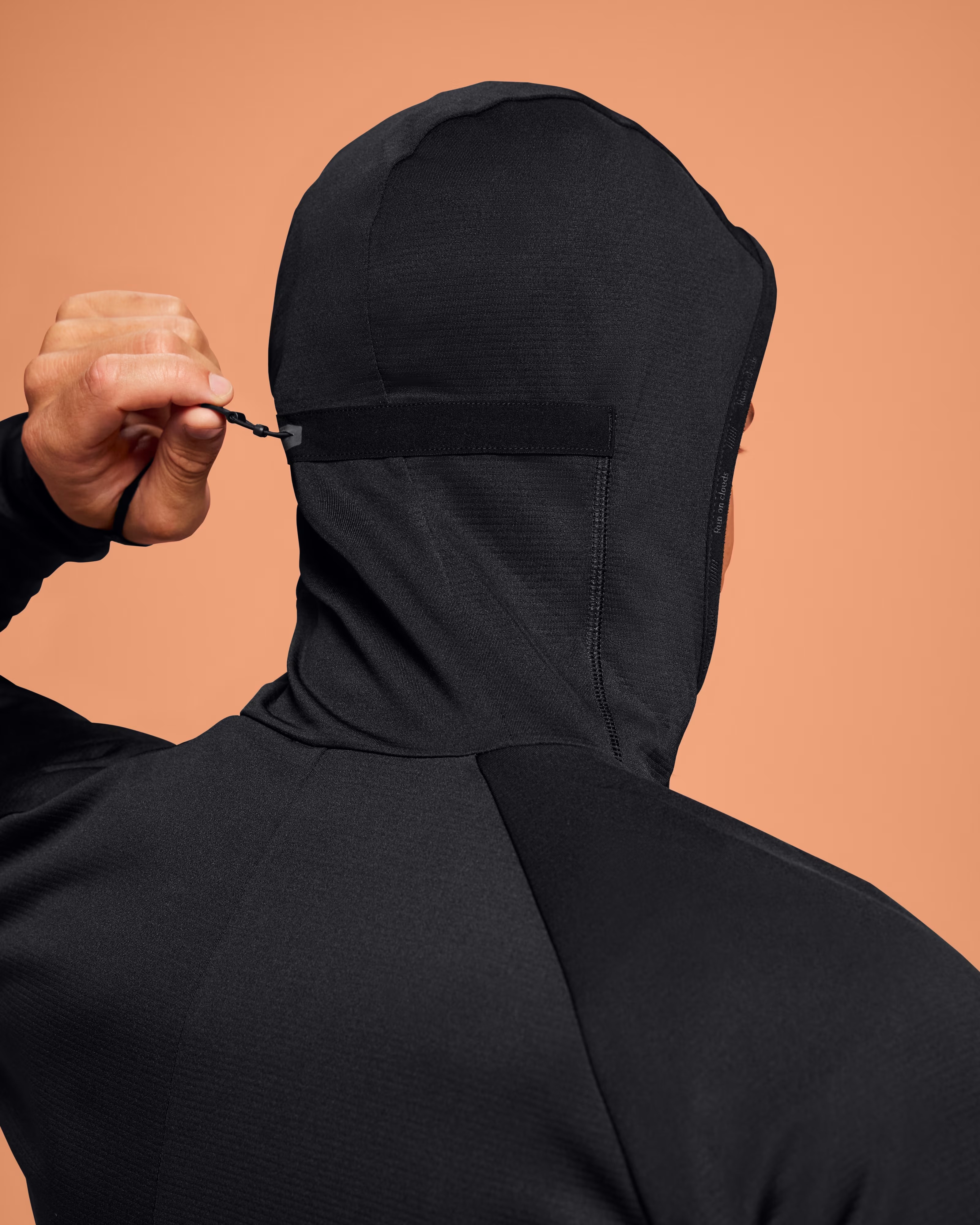 Climate Zip Hoodie Herre Black