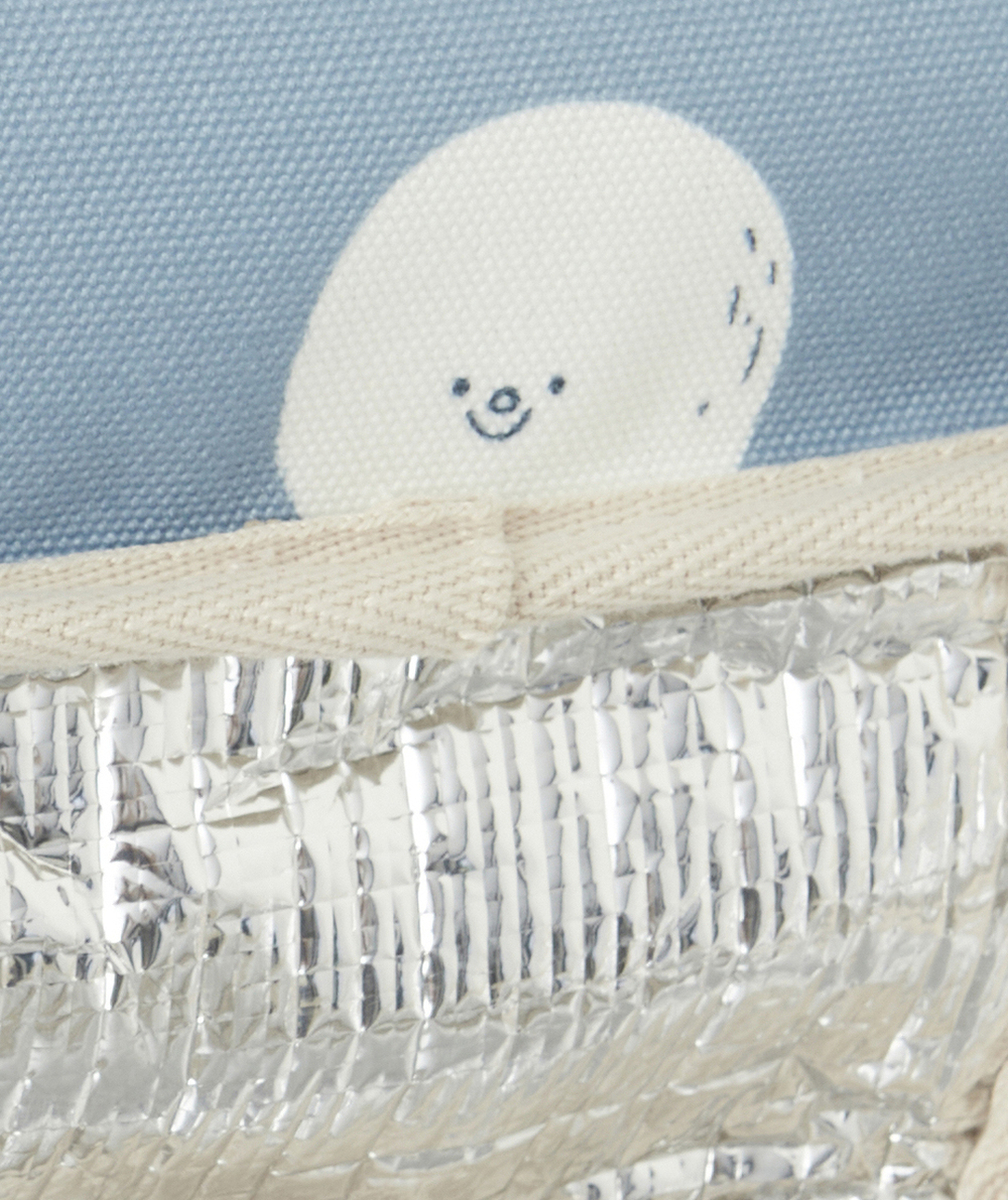 JOJO FACTORYTROUSSE À GOUTER BLEU IMPRIMÉ LUNE