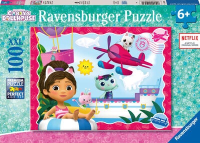Ravensburger Gabby's Dollhouse XXL Puslespill 100 Brikker