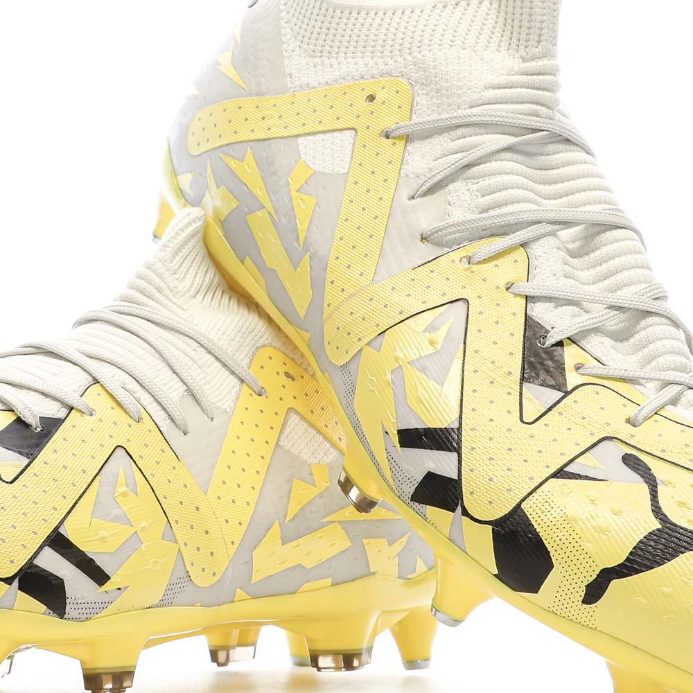 Puma Chaussures de football Grise/Jaune Homme Puma Future Match