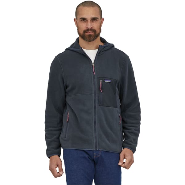 Veste polaire PATAGONIA M'S MICRODINI HOODY PITCH BLUE