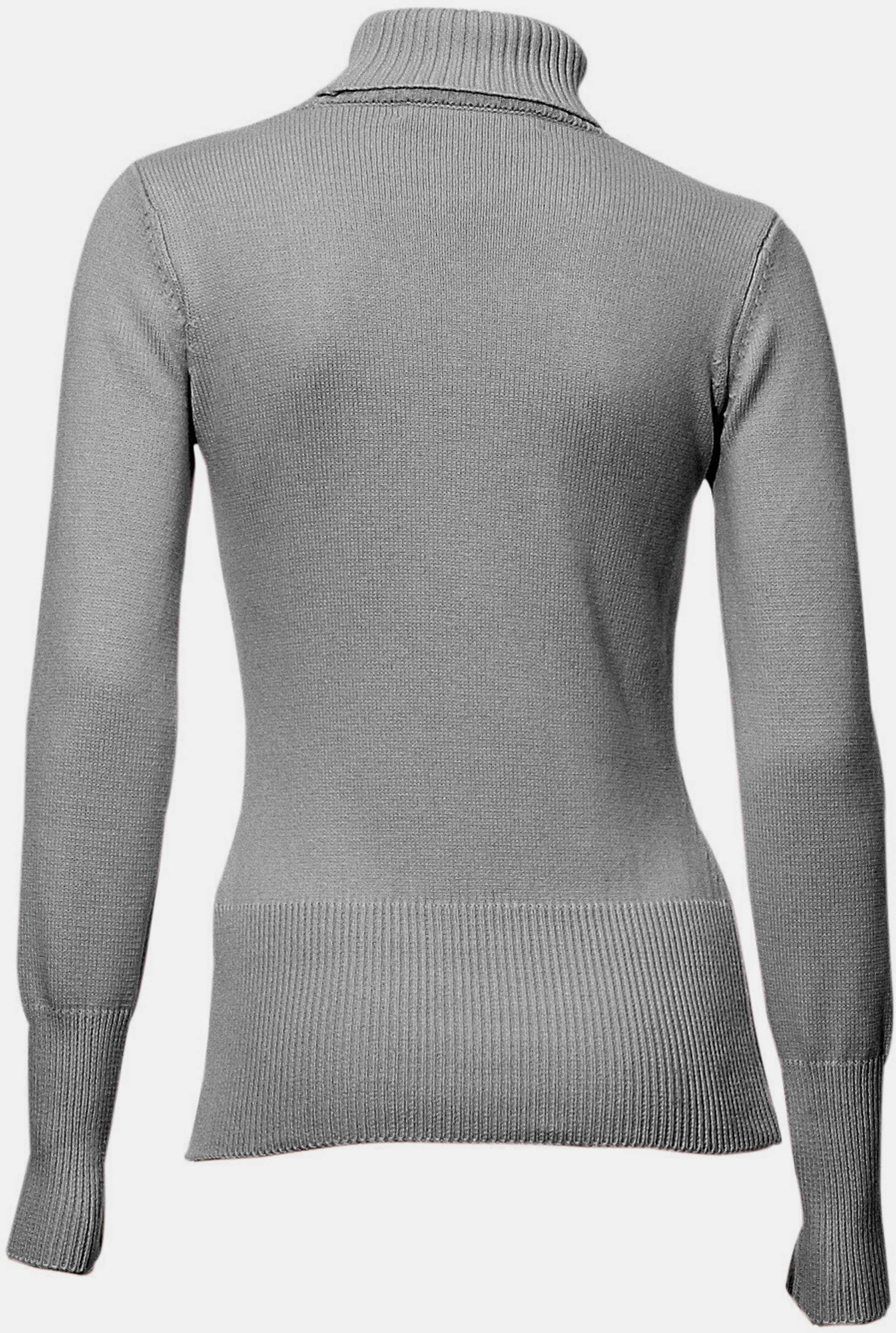 Rollkragen-Pullover