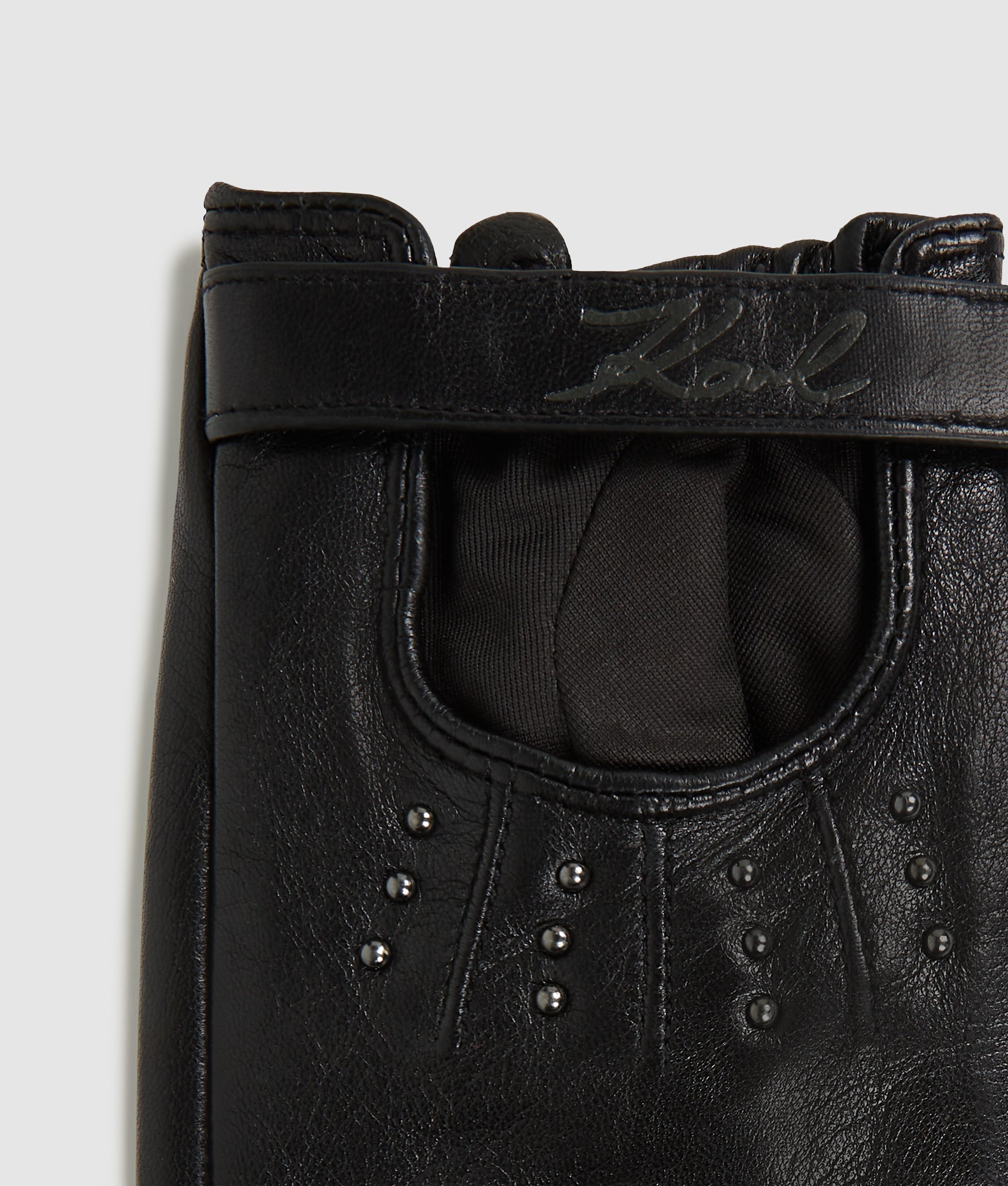 K/Signature vingerloze handschoenen