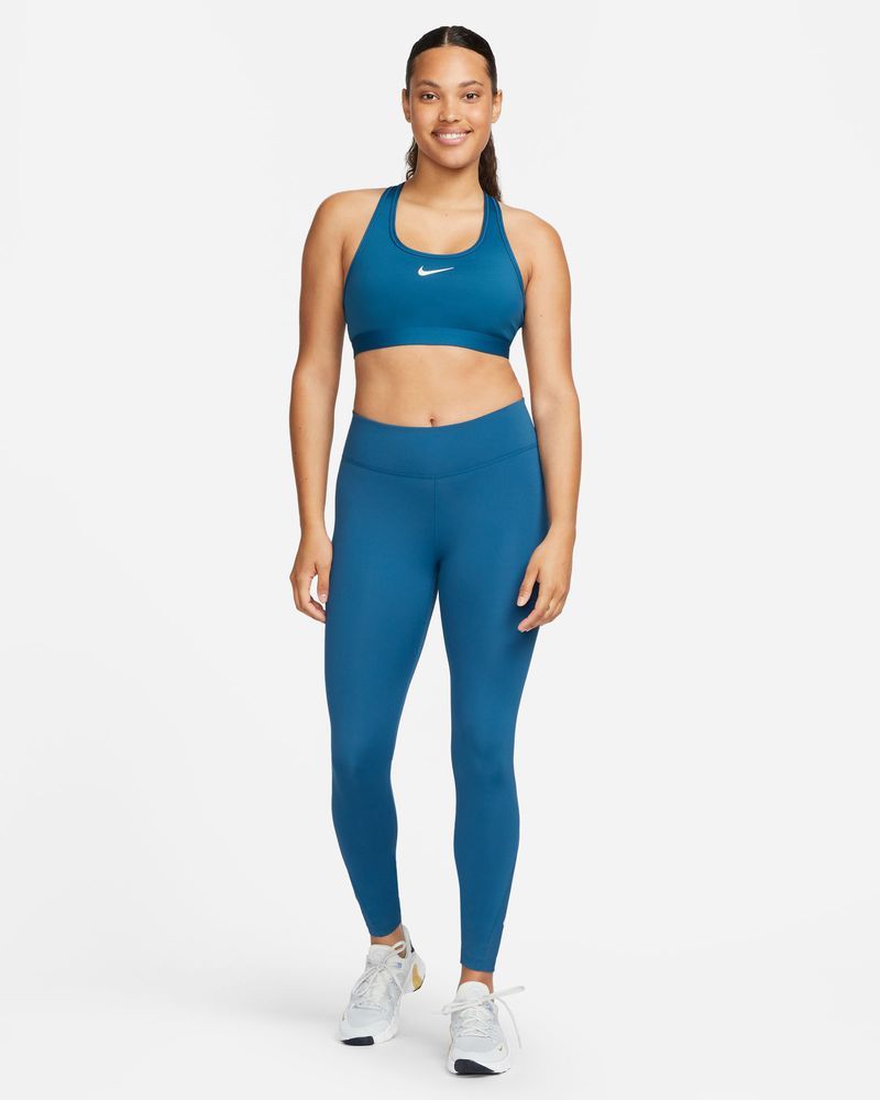 Brassière Nike Swoosh Bleu pour femme
