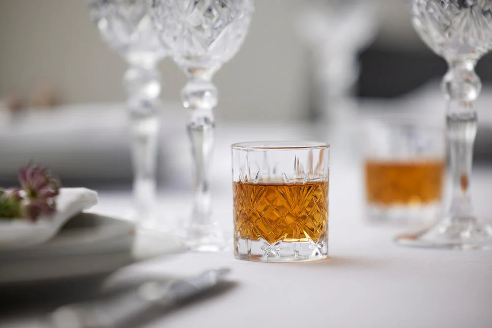 Lyngby Glas  Melodia whiskeyglas, lowball, 6 stk