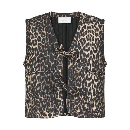 Neo Noir Crissa Leo Vest, Leopard, 34