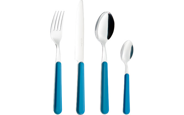 Berger Happy Camper Edelstahl Besteck-Set 16 tlg. bunt für 4 Personen