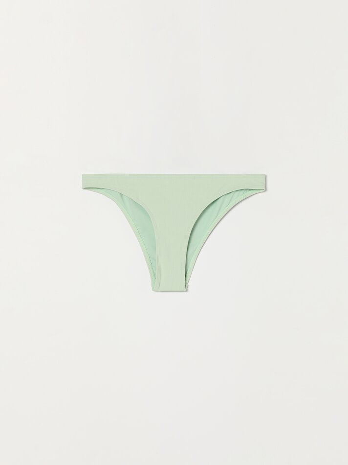 Cueca canelada - Verde claro