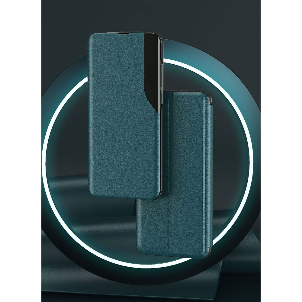 Xiaomi Poco X3 / Poco X3 NFC / Poco X3 Pro Leder Hülle Small Window View Flip Case - Schwarz