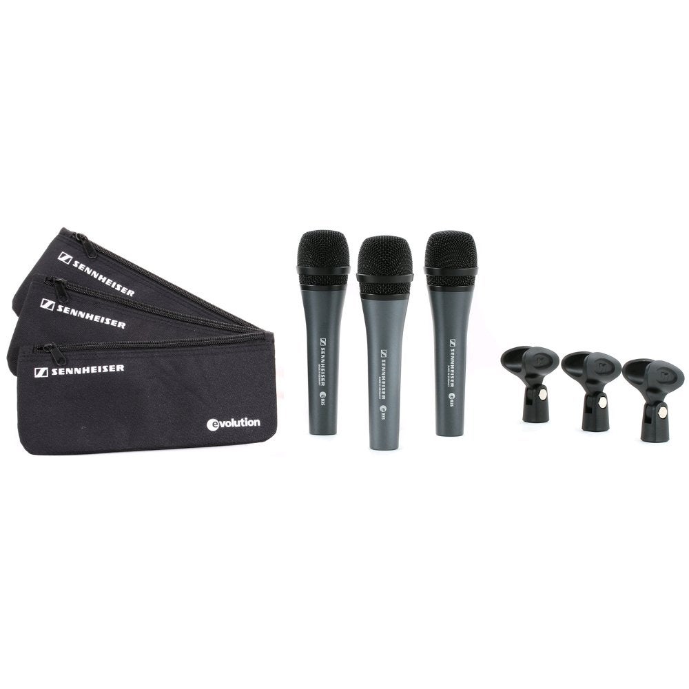 Sennheiser Evolution 3-pack e835 microfoonbundel