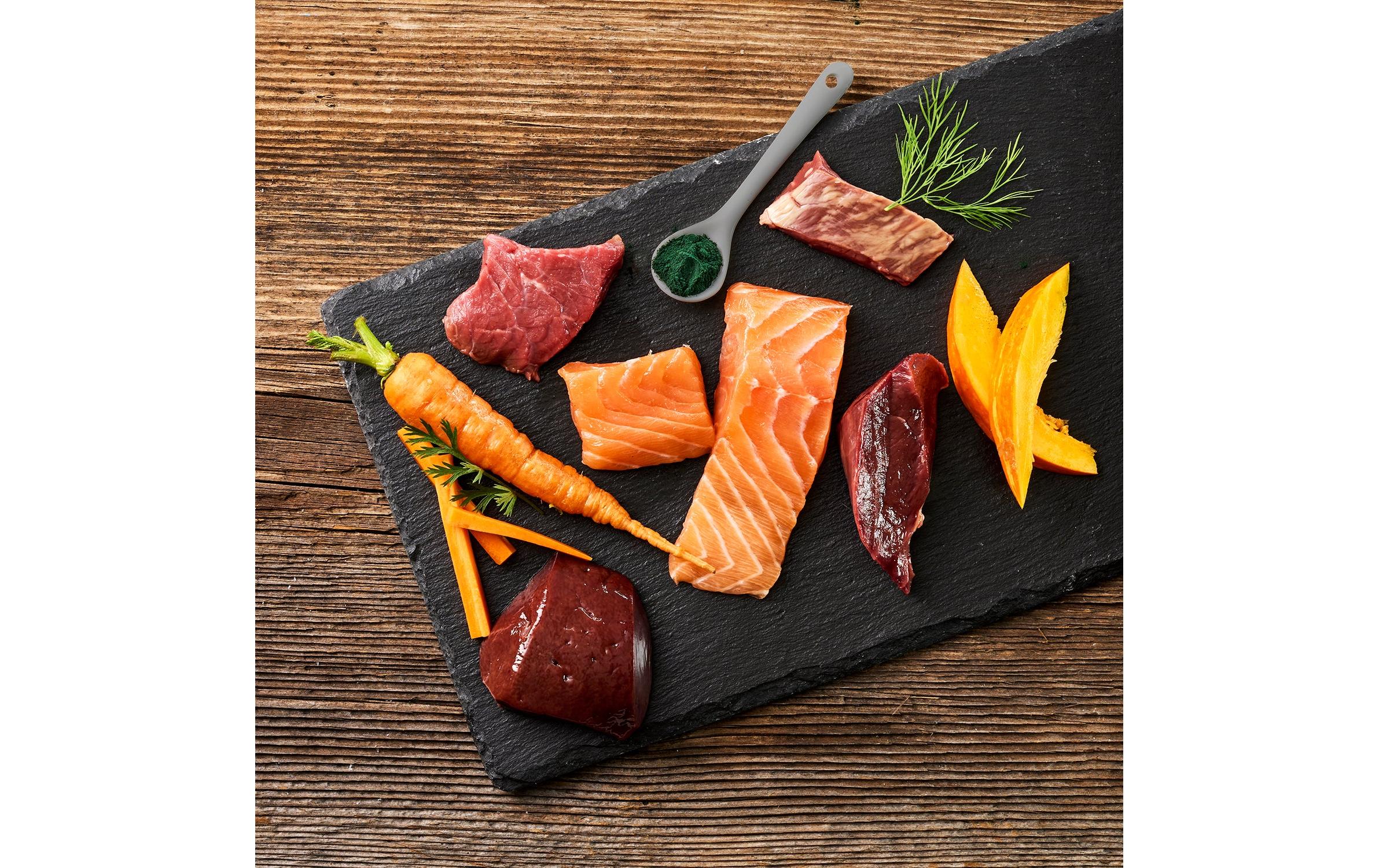 Nassfutter Classic Frischer Lachs, 400 gAlleinfuttermittel für ausgewachsene Hunde