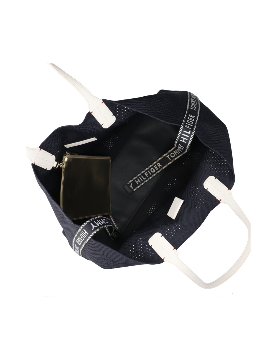 ICONIC TOMMY TOTE KNITTED