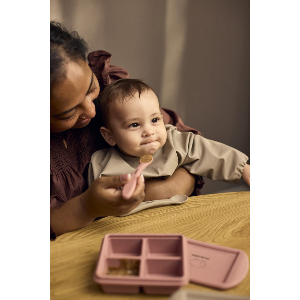 Køb FILIBABBA Rose Mix Silicone Feeding Skeer 3-Pak