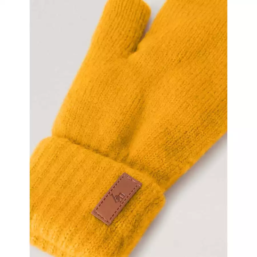 BabyMocs Handschuhe Vegan senfgelb