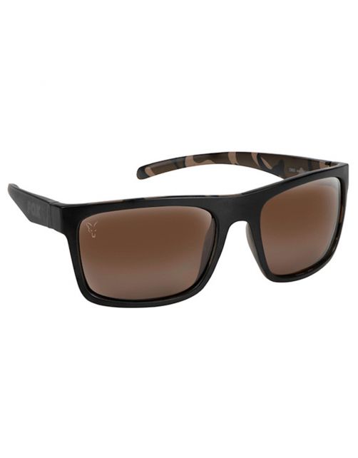 Fox Avius -  Black\/Camo - Brown Lense - Zonnebrillen - per stuk