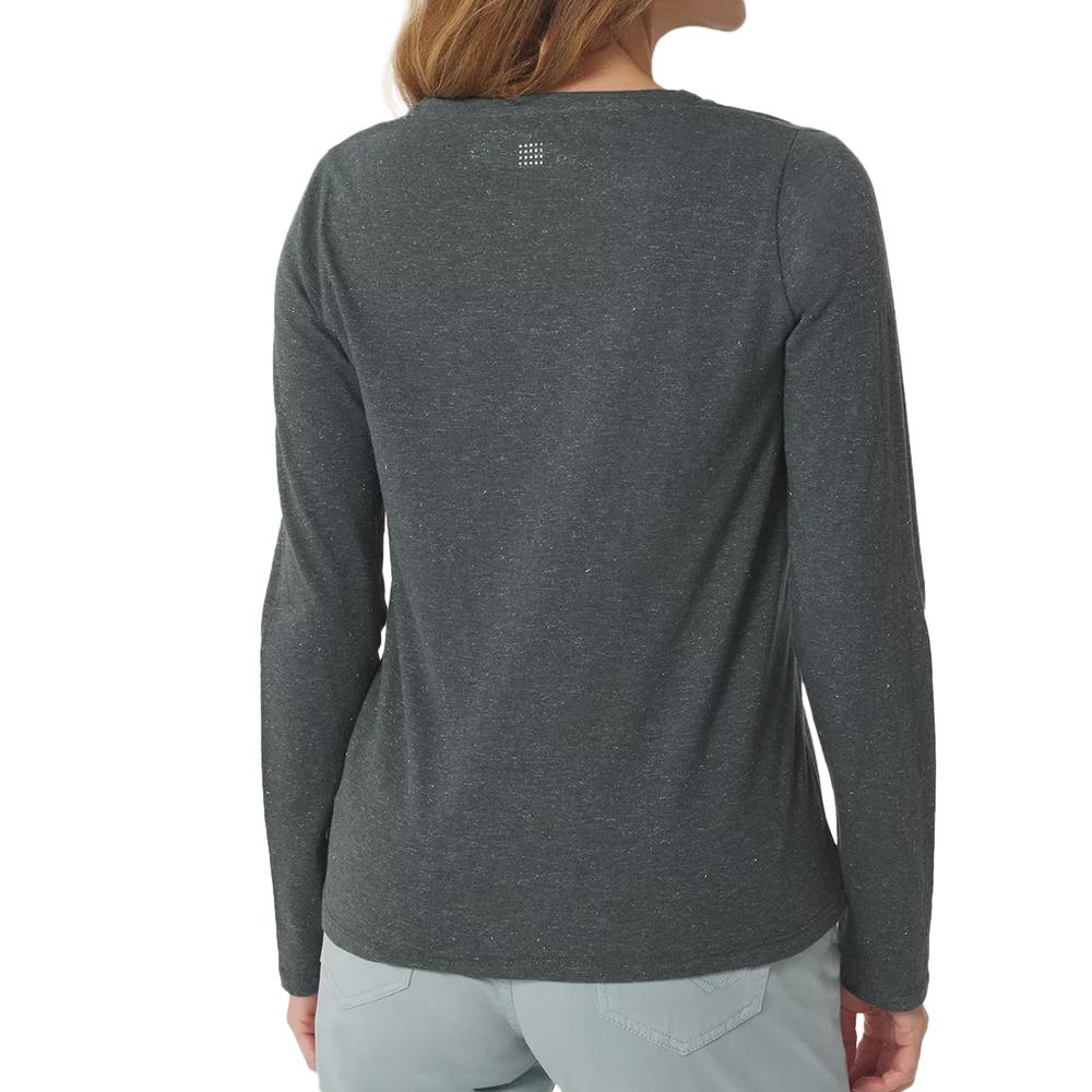 TBS T-shirt Manches Longues Gris Femme TBS Arctique