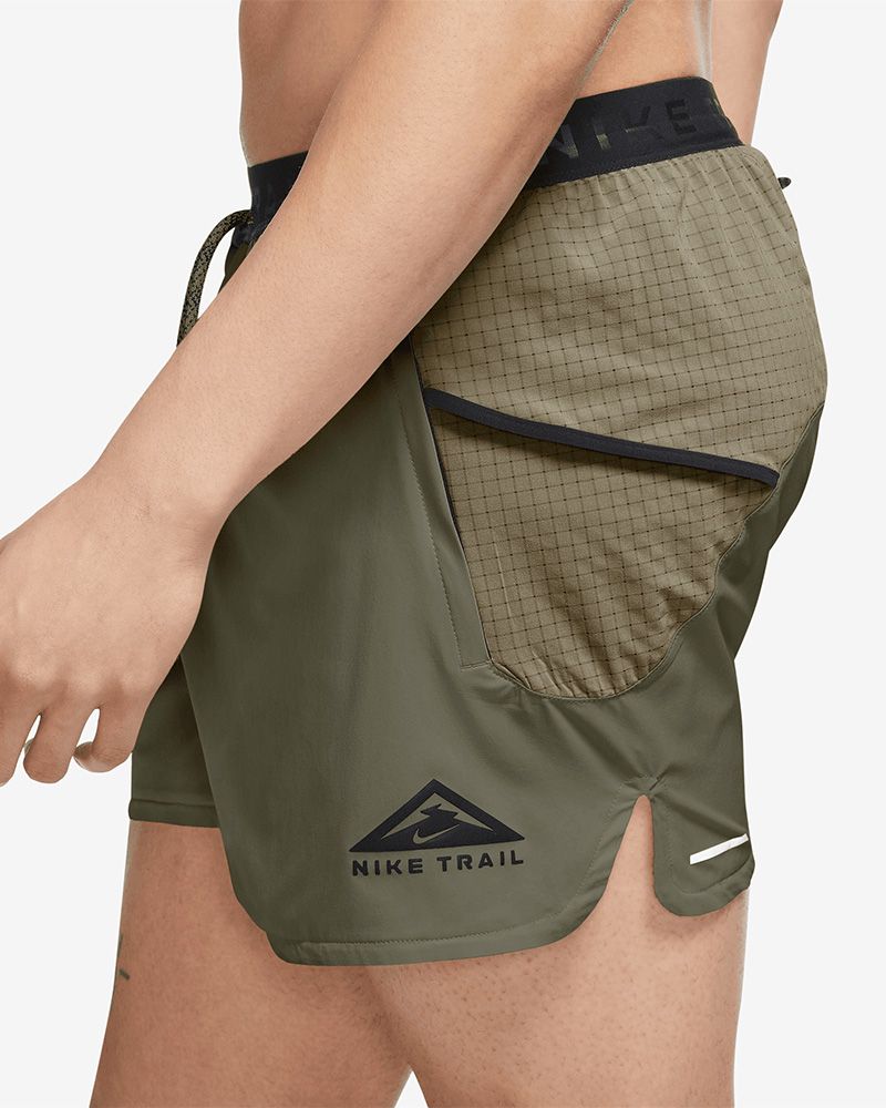 T-shirt de trail Nike Solar Chase Kaki pour homme