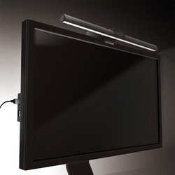 Lampe à pince LED avec connexion USB, noir