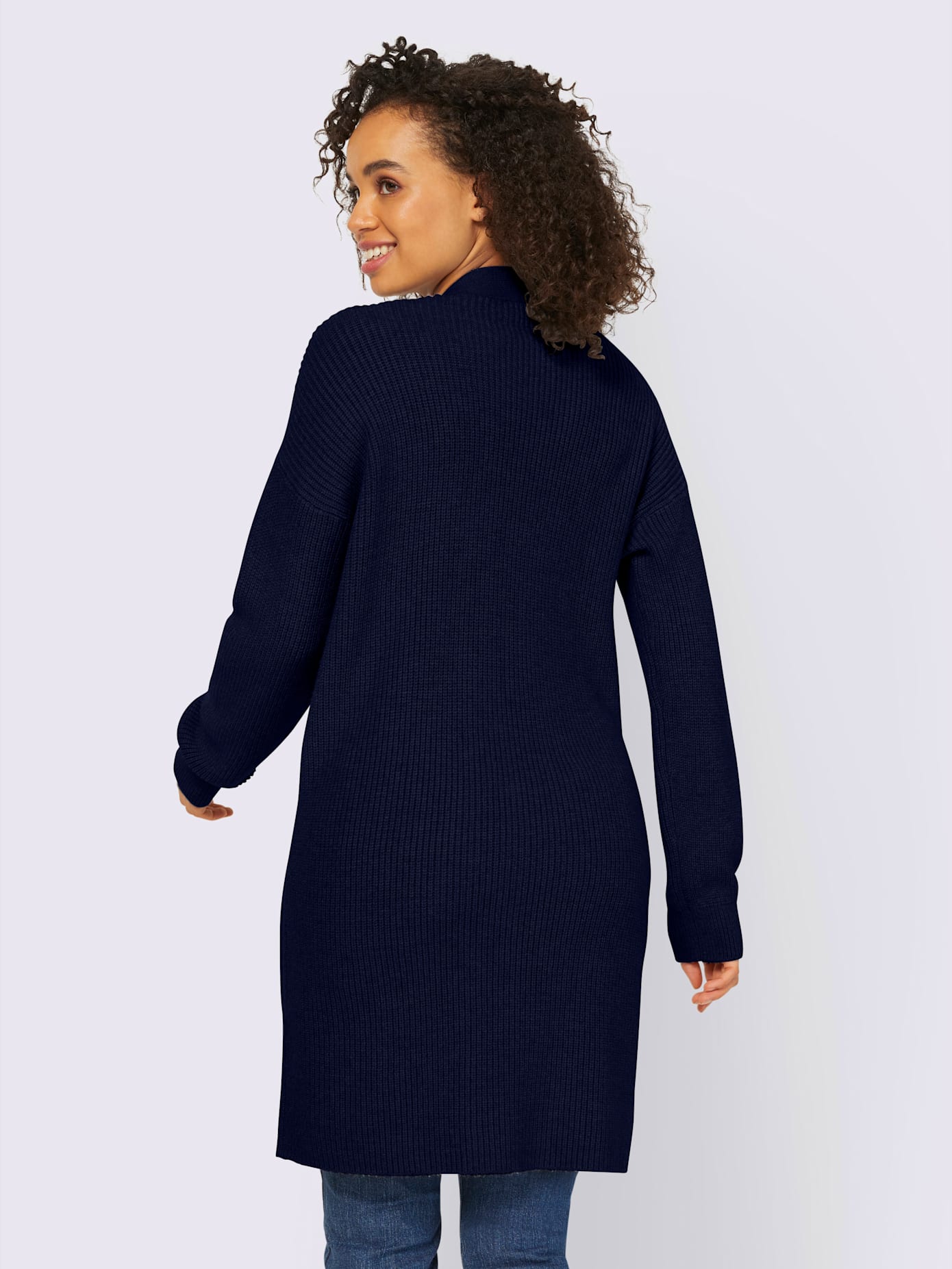 Veste en tricot 2 poches plaquées