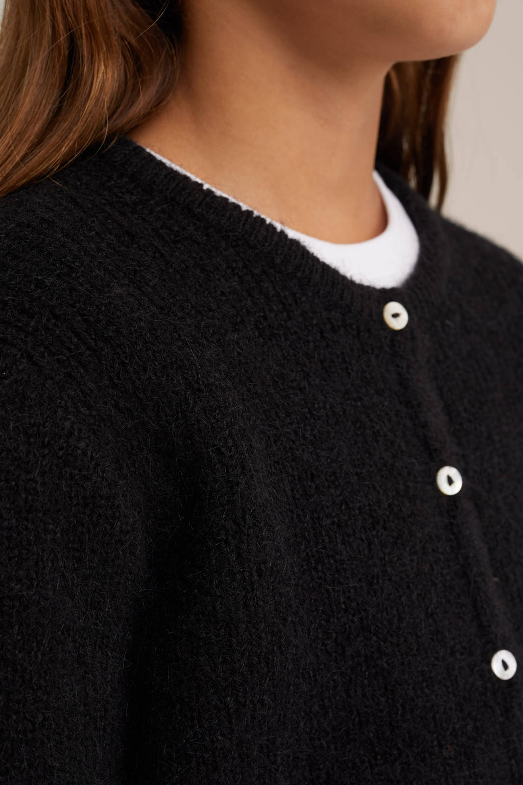 WE Fashion vest zwart