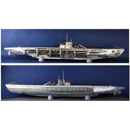 Trumpeter 1/48 DKM U-Boot U-552, Type VIIC