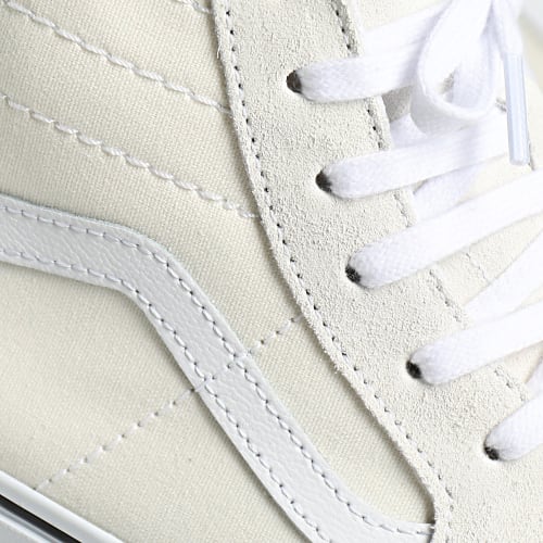 Baskets Sk8 Hi A4U16FS8 Suede Canvas Marshmallow