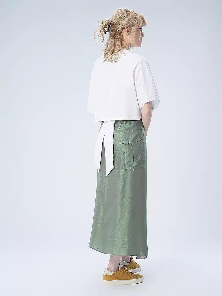 CLOSED T-Shirt Cropped Fit  weiss