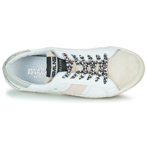 Meline - NKC166 - Blanc / Beige / Doré