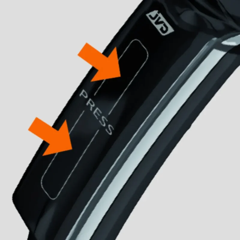 JVD - Sèche-cheveux Brittony pistolet - Noir