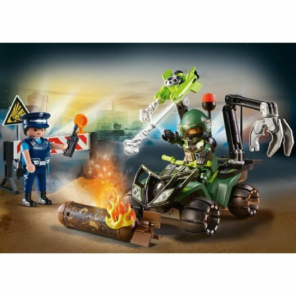 Playmobil® Playmobil 70817 Starter Pack Policier et Démineur