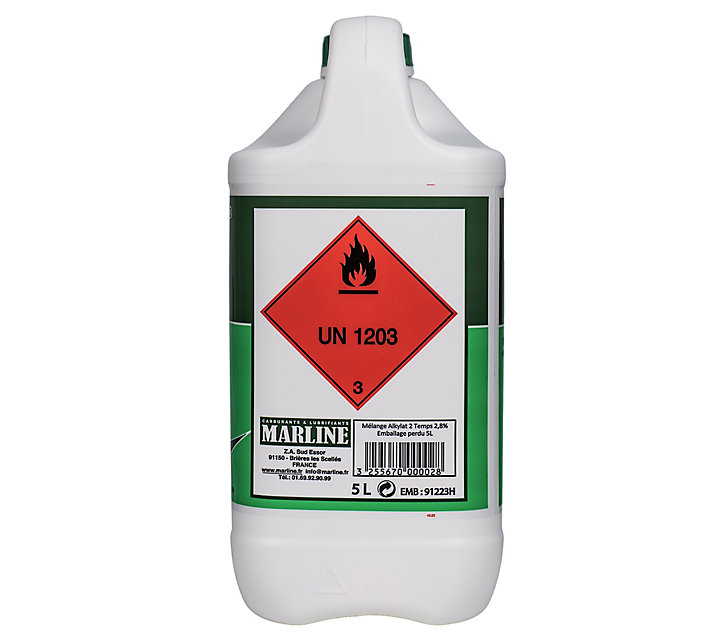 Bidon carburant Premium moteur 2 temps 5L
