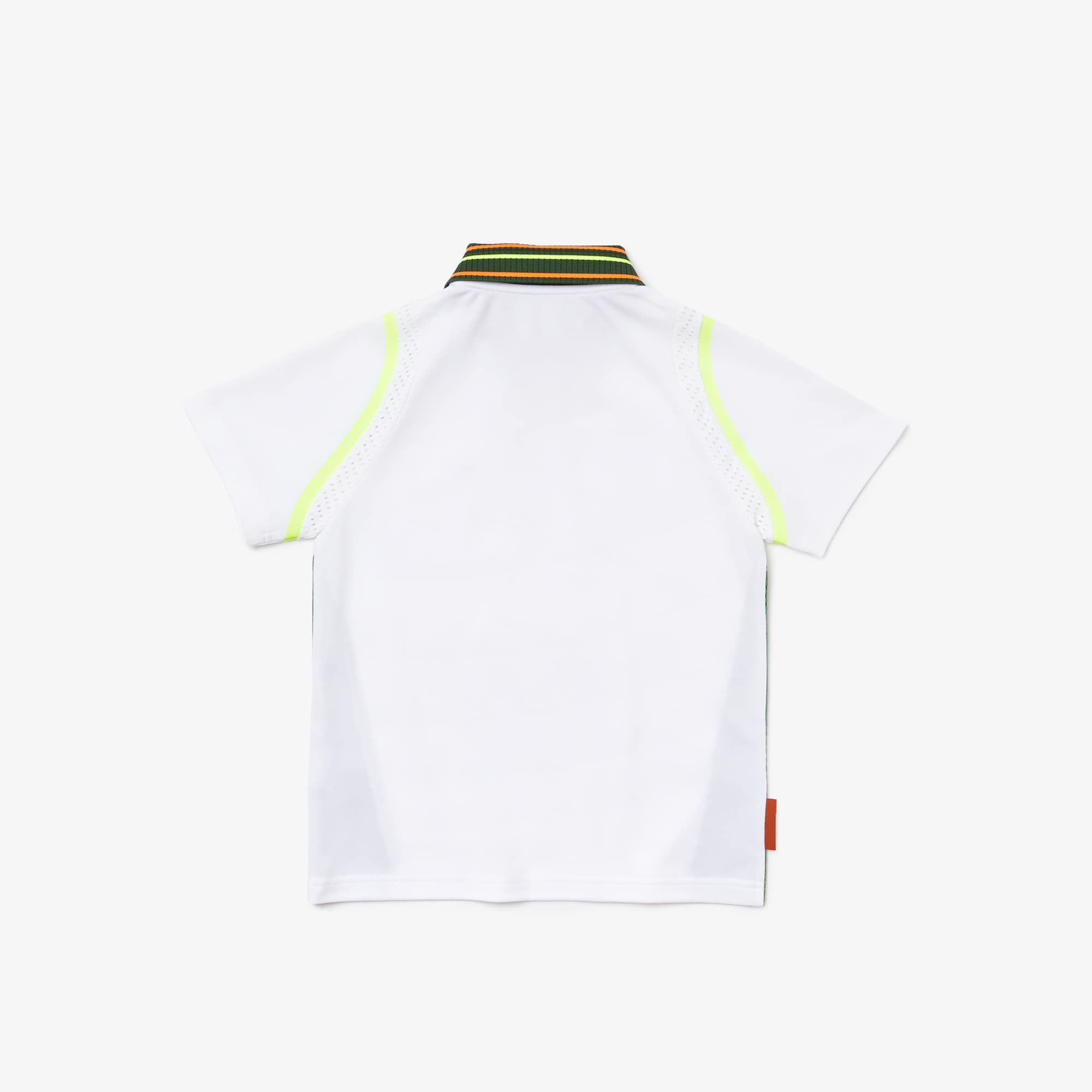 Polo color-block enfant Lacoste Sport Édition Roland Garros Polos - Blanc - Lacoste - Enfant