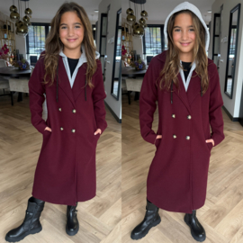 Urban chic hooded coat