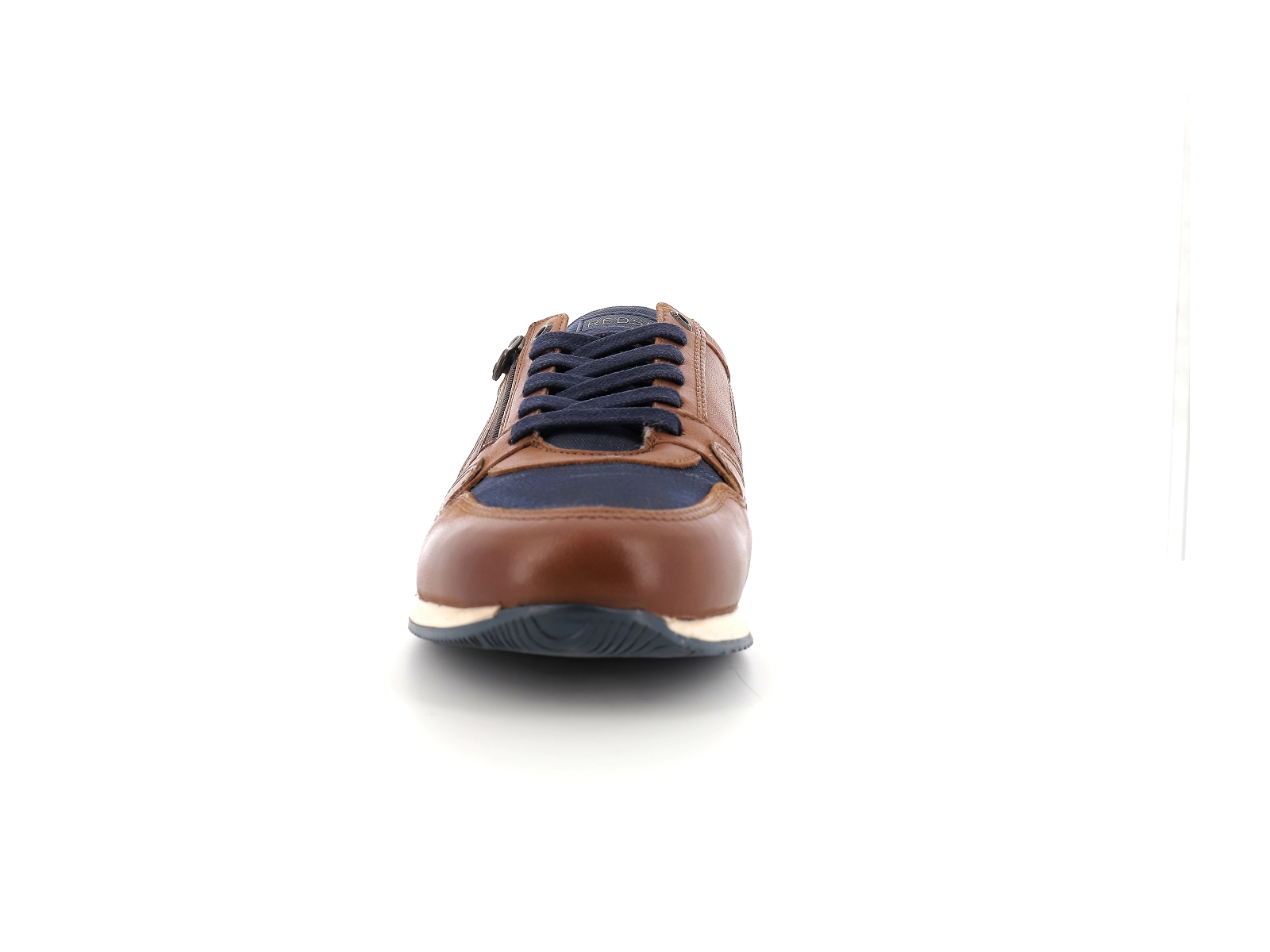 Redskins-LUCIDE 2 Matières combinées Marron Bleu