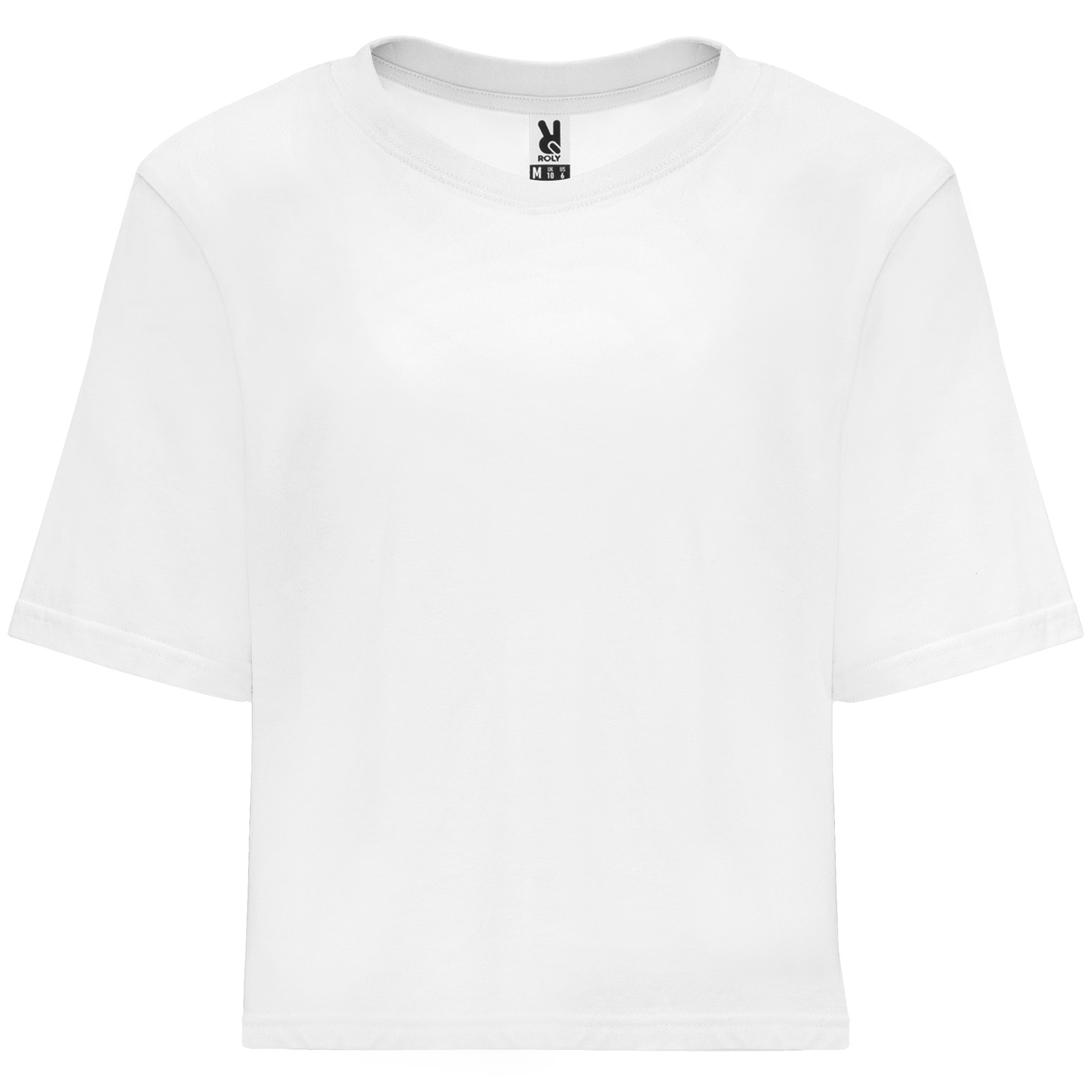 Roly CA6687 - T-shirt Femme Court et Ample en Coton de Qualité