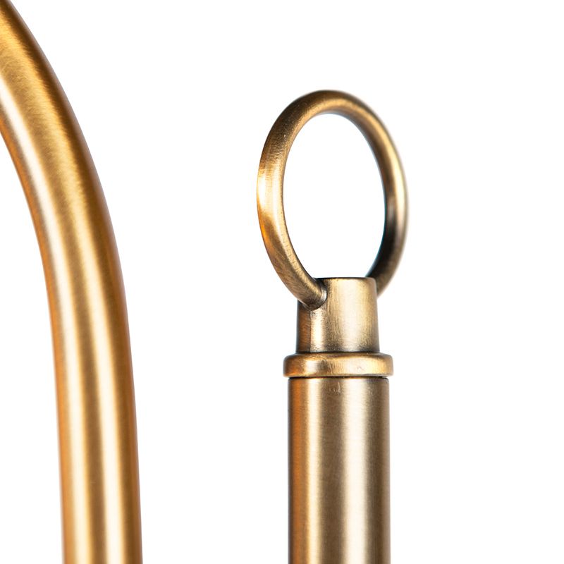 Smart klassieke vloerlamp brons met wit incl. Wifi A60 - Ashley