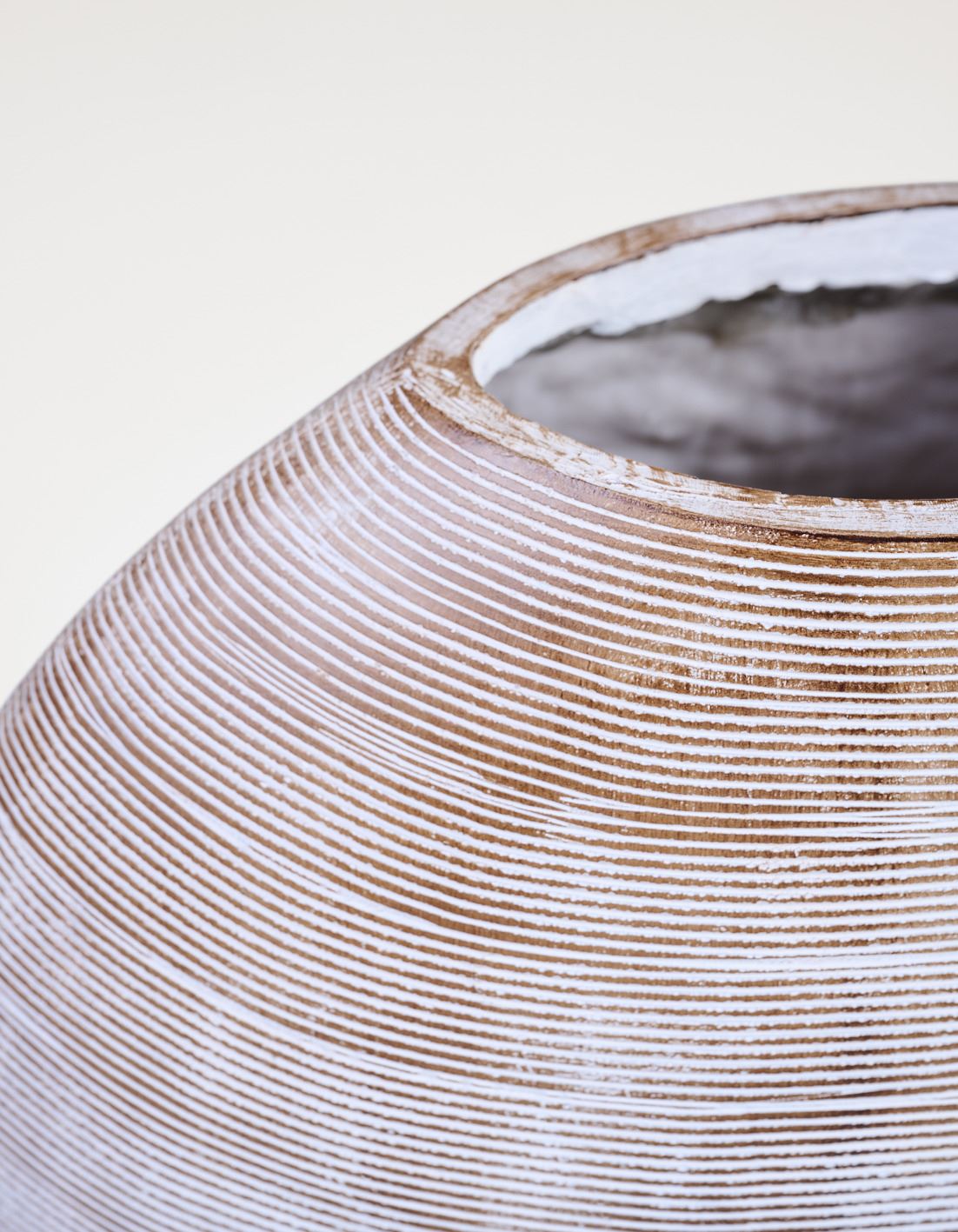 Krukke offwhite - 41,5x18x41 cm
