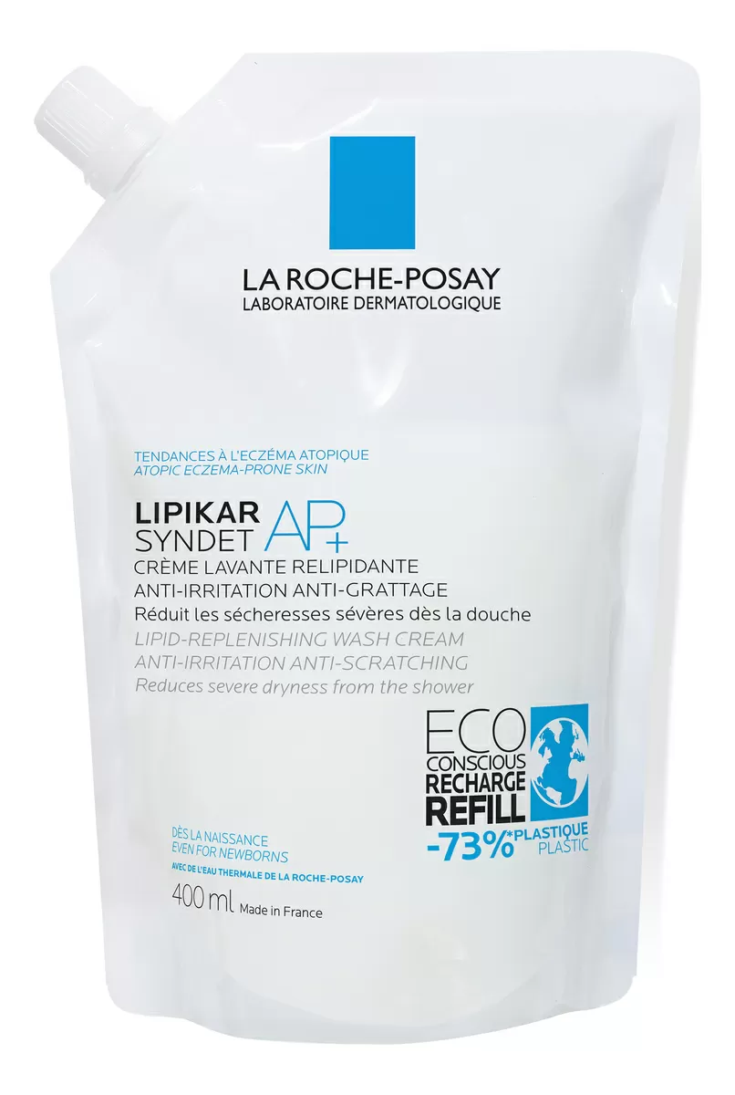 La Roche-Posay Lipikar Syndet AP  Refill - 400 ml.