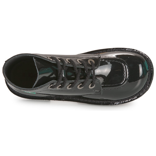 Kickers - KICK COL - Noir vernis