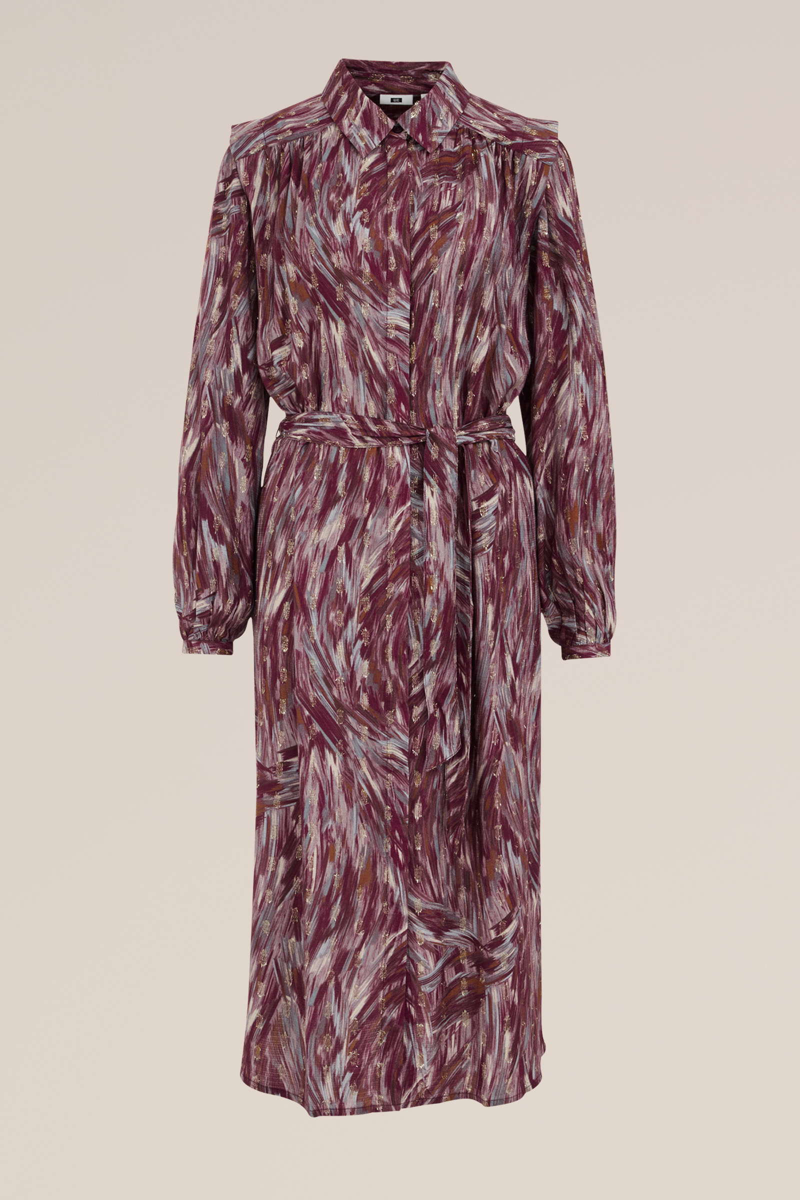 jurk met dessin WE Fashion Multikleur