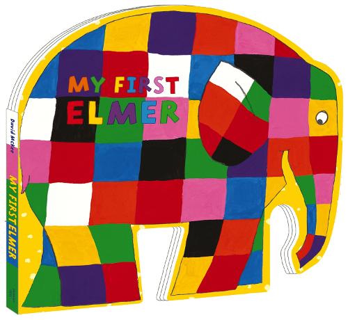 My First Elmer: Shaped Board Book - Elmer Shaped Board Books (Board book)