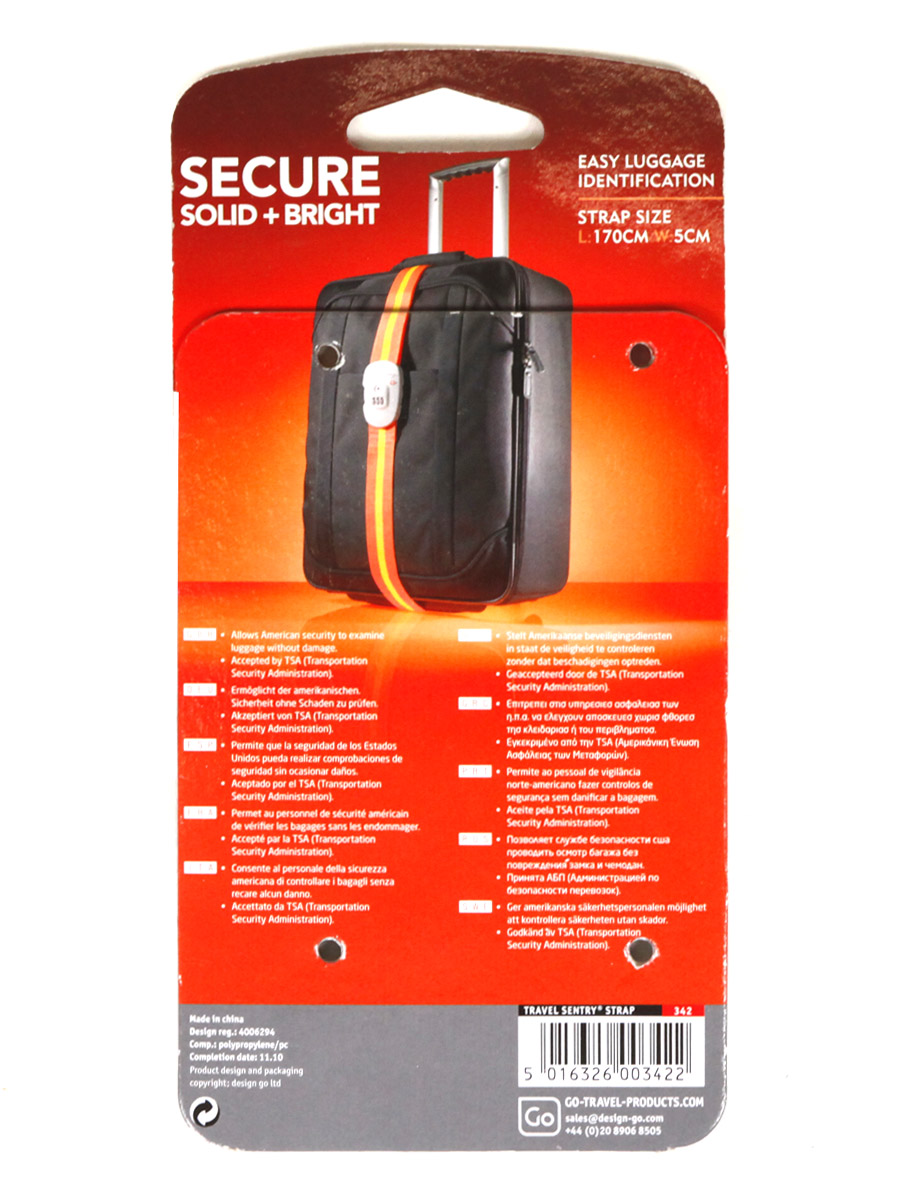 Sangle À code TSA Go Travel SÀcuritÀ