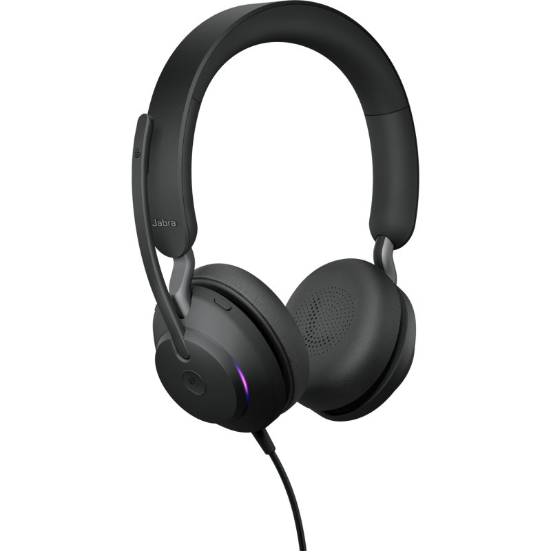 Jabra Evolve2 40 SE Casque Avec fil Arceau Bureau/Centre d'appels USB Type-C / USB Type-A Noir