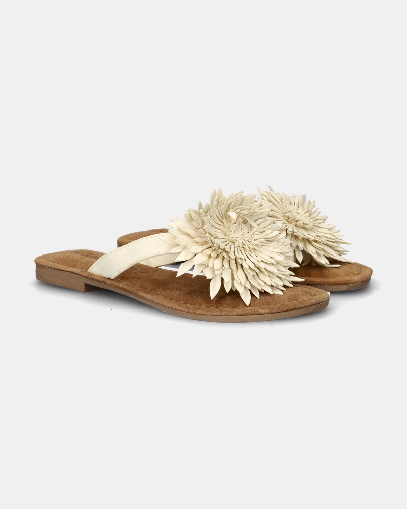Lazamani Slippers  - wit