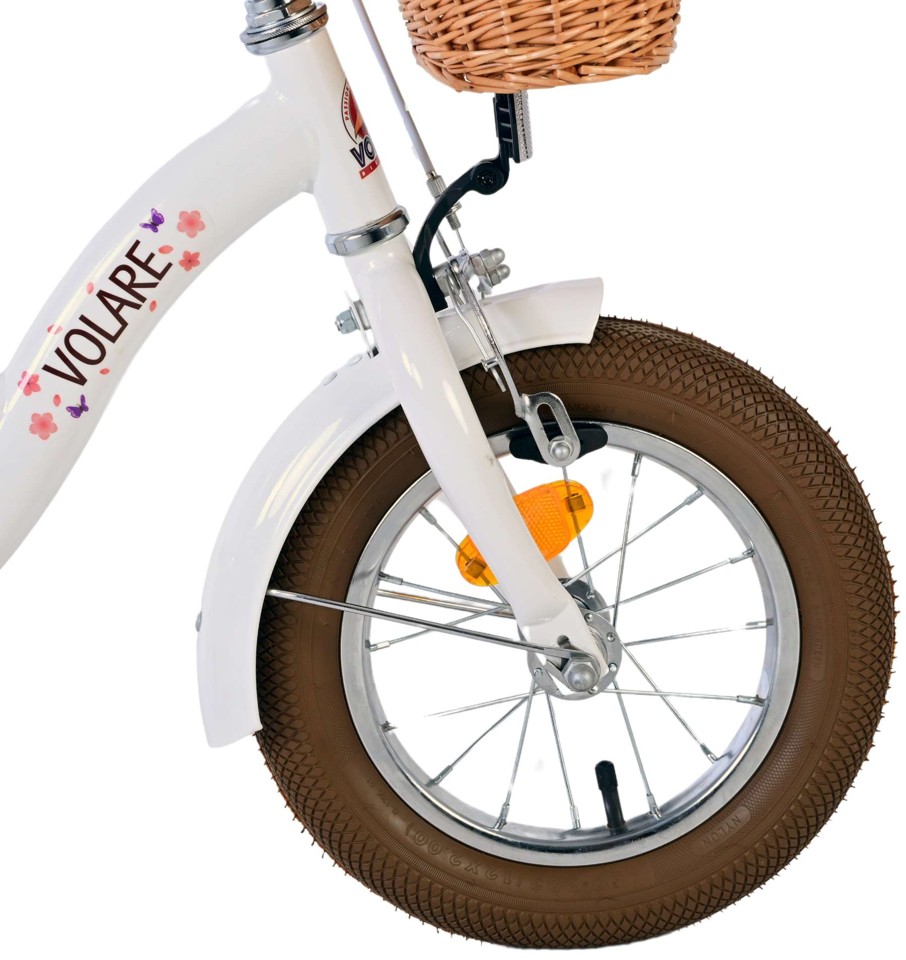 Volare - Børnecykel 14'' - Blossom Hvid