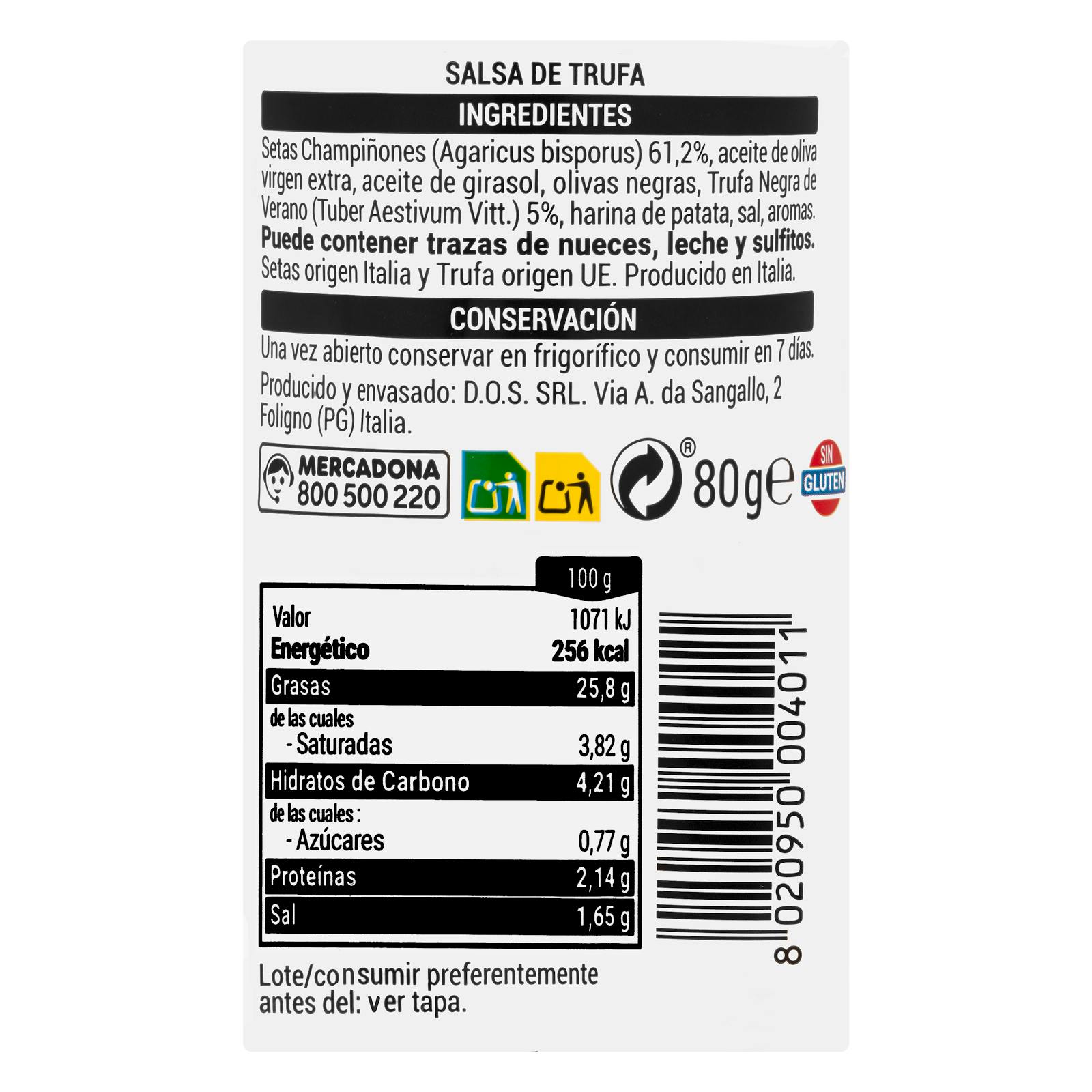 Sauce aux truffes