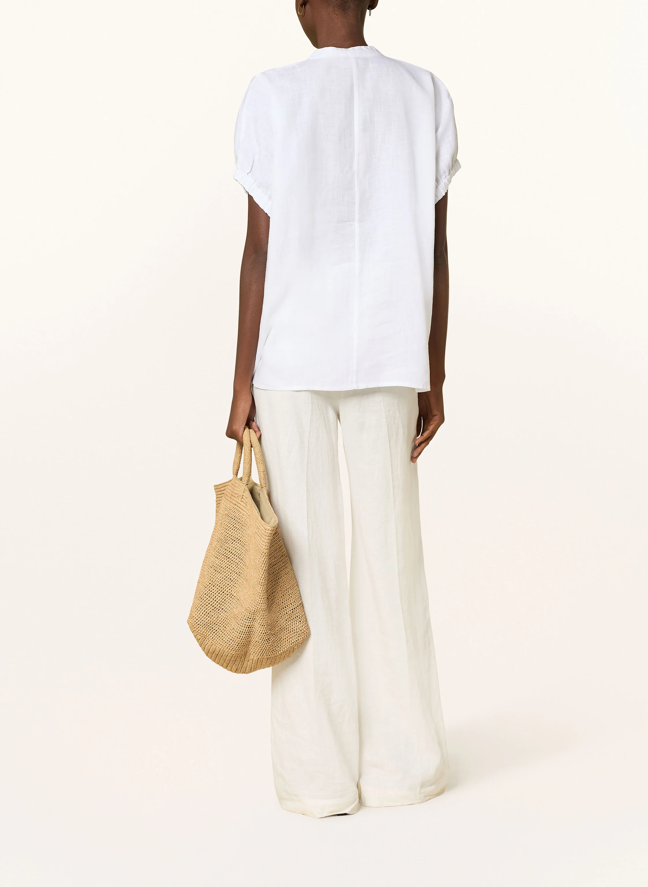 lilienfels Oversized-Bluse aus Leinen