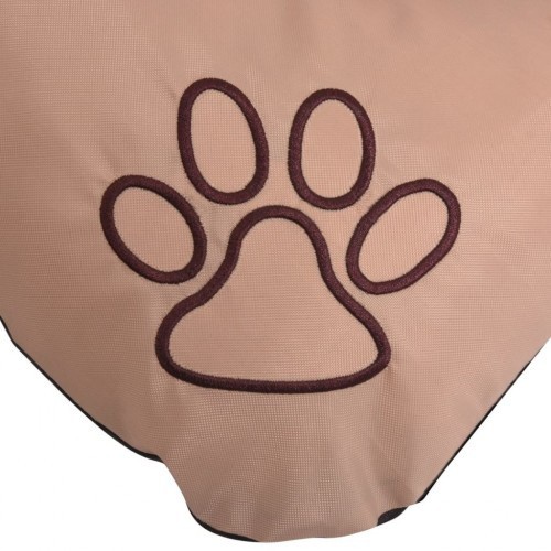 Colchão bege para animais de estimação