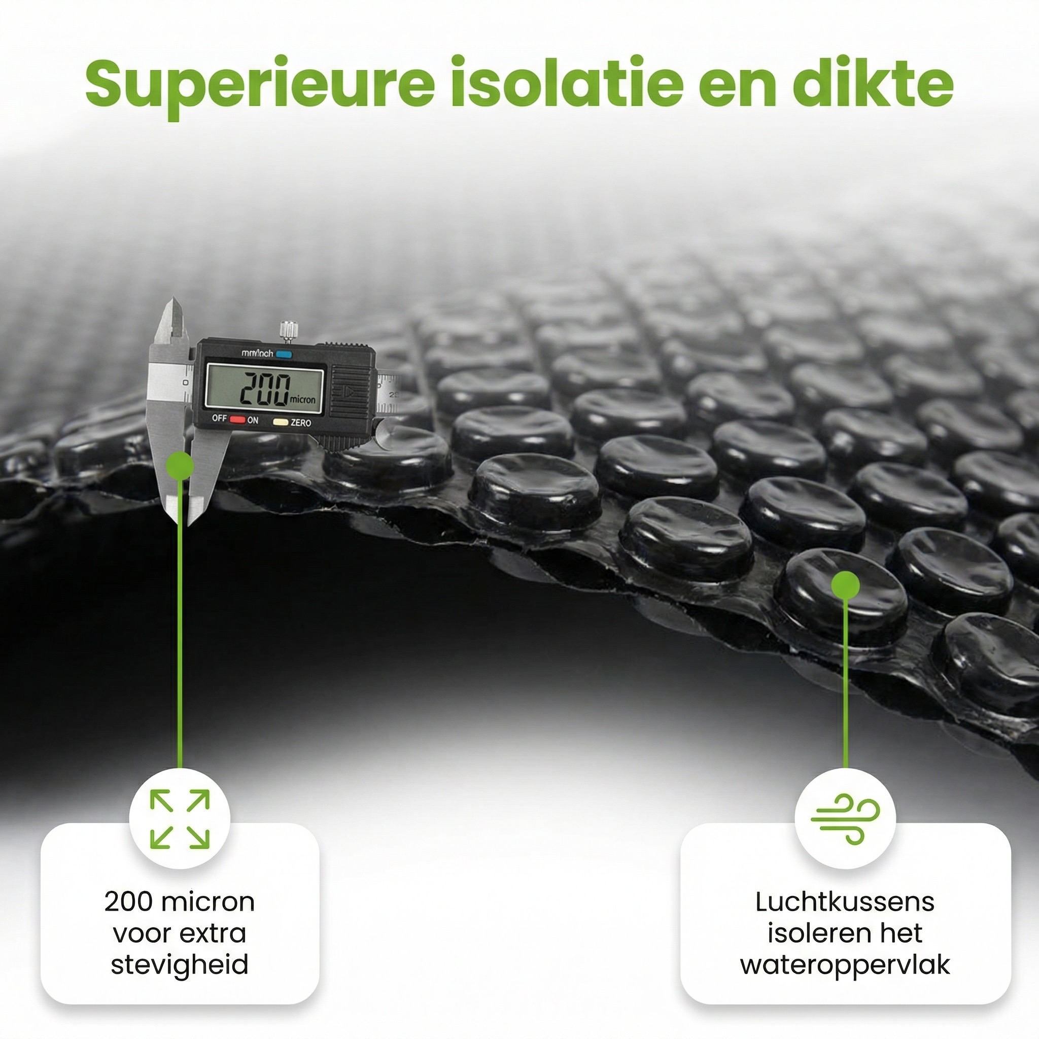 Comfortpool Pro ø366 cm afdekzeil - Black